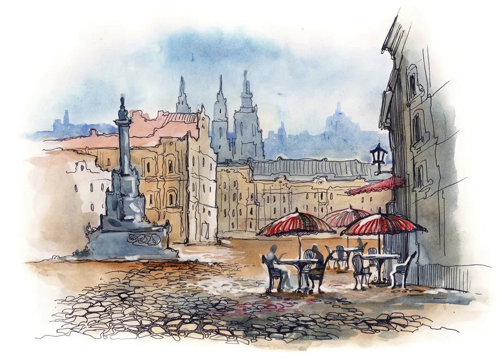 Cafe on the street