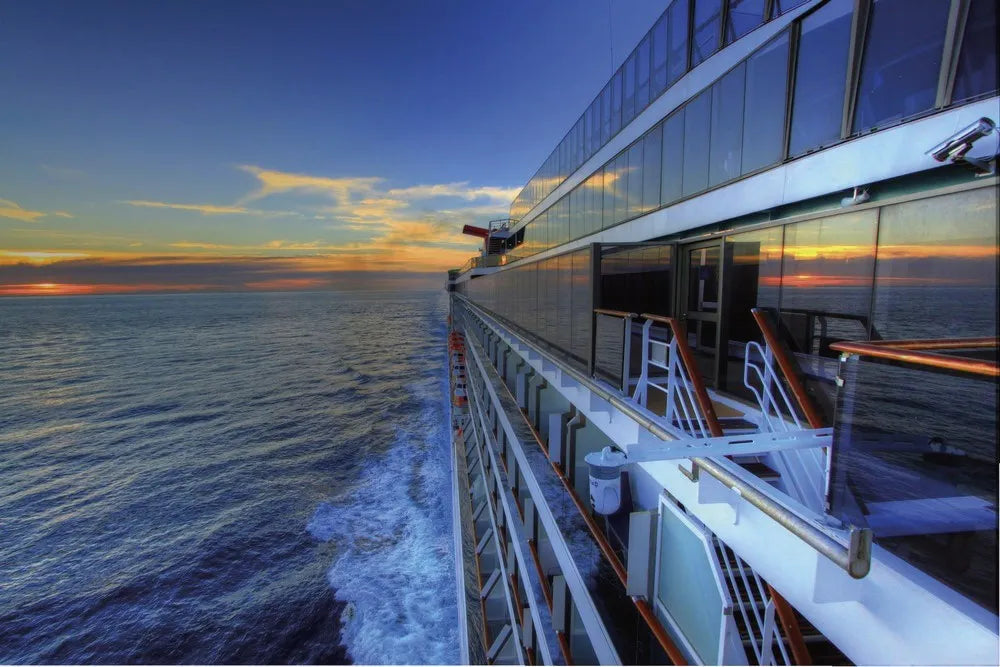 On Board a cruise liner