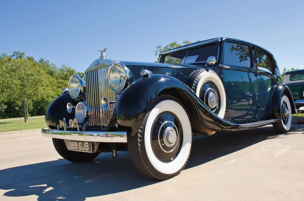 Vintage cars rolls Royce