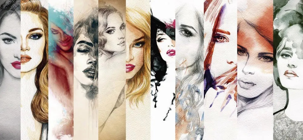 Portraits of girls