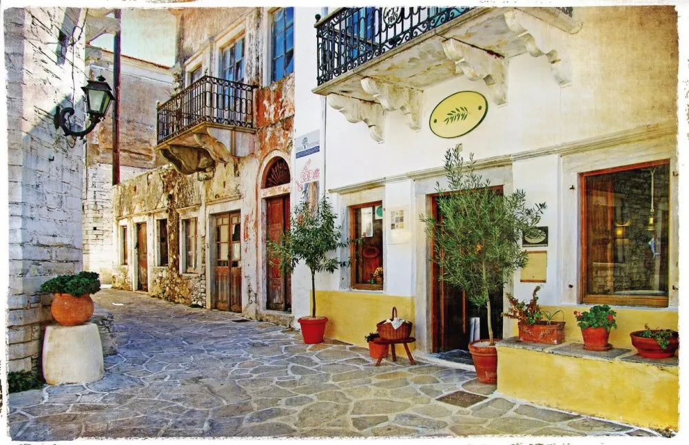 Yard in Greece