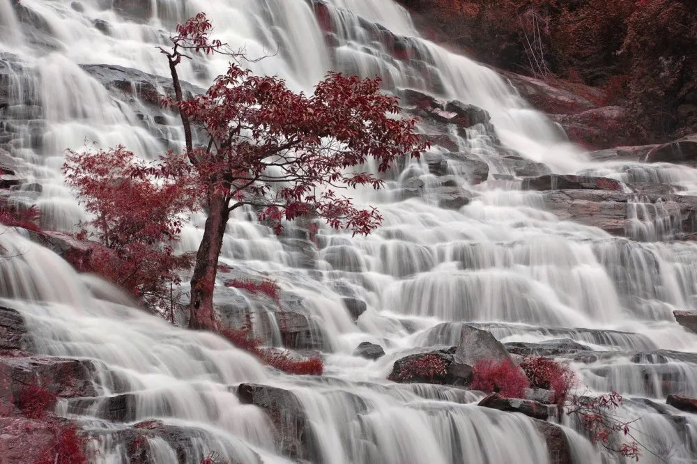 Large waterfall