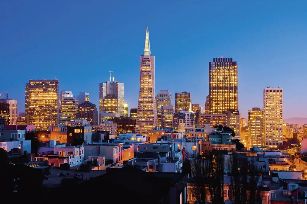 San Francisco at dusk