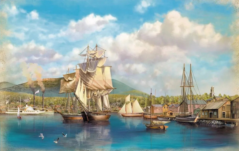 Ships at berth