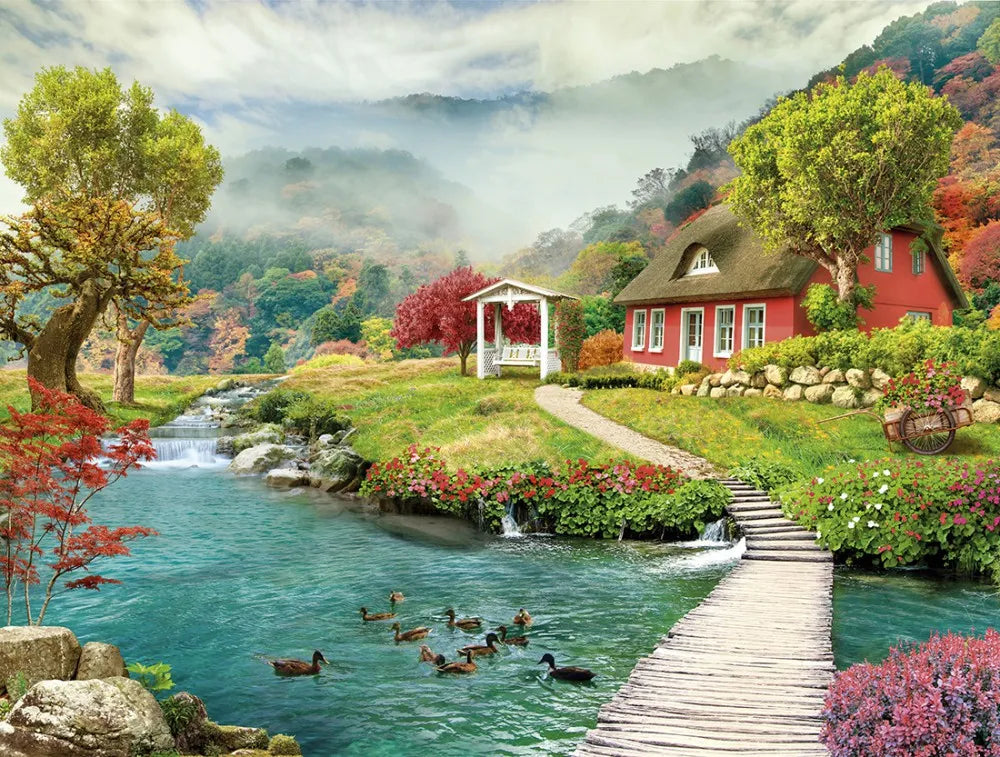 House by the river