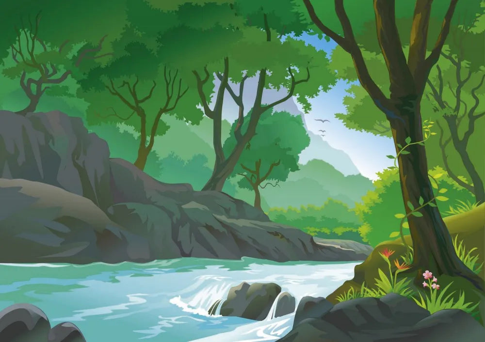 River in the forest