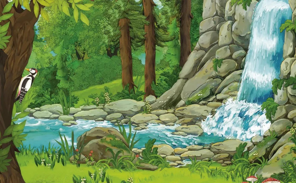 Waterfall in the forest