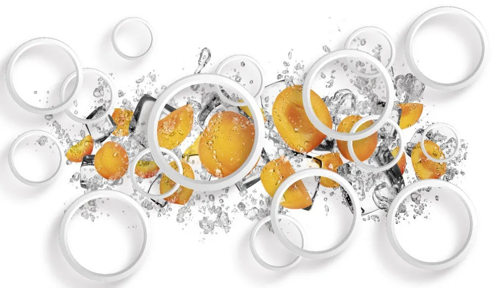 Apricot and ice 3D