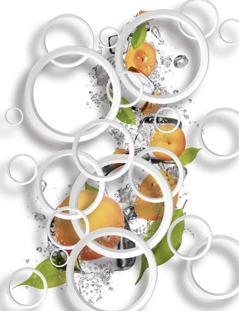 Apricot and ice 3D