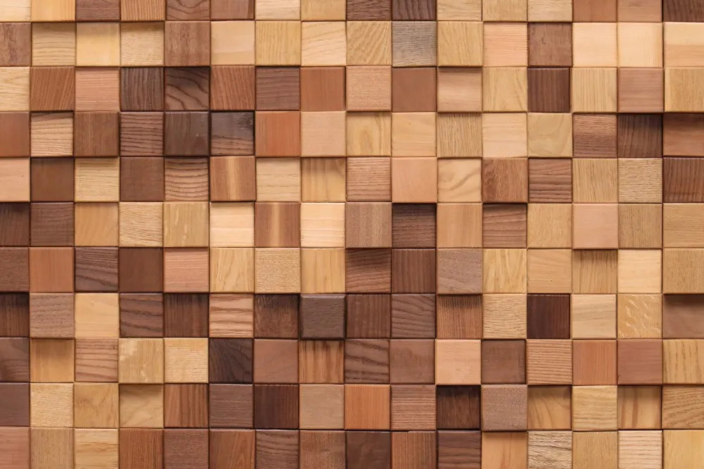 Wooden cubes