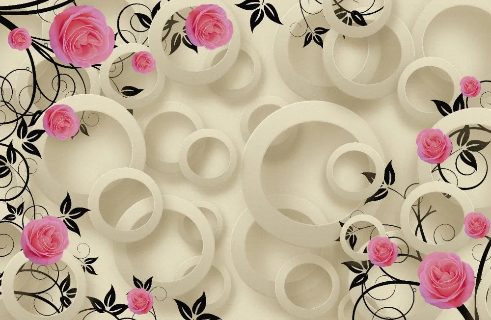 Roses and rings 3D