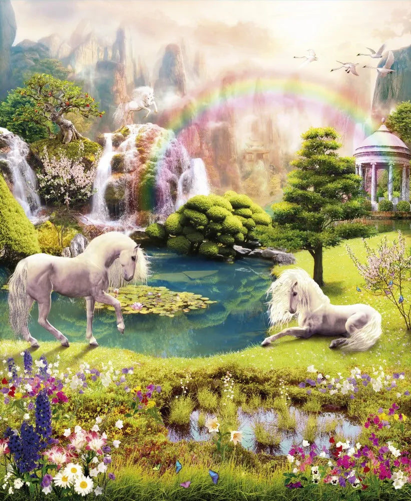 Horses in the meadow