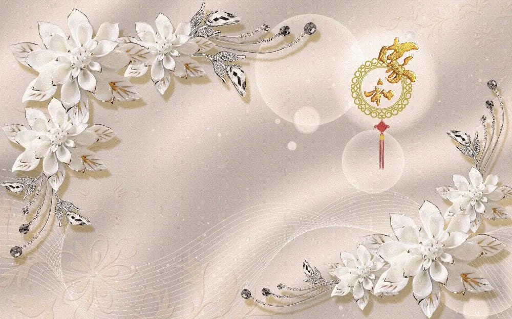 Flowers graphics, 3D