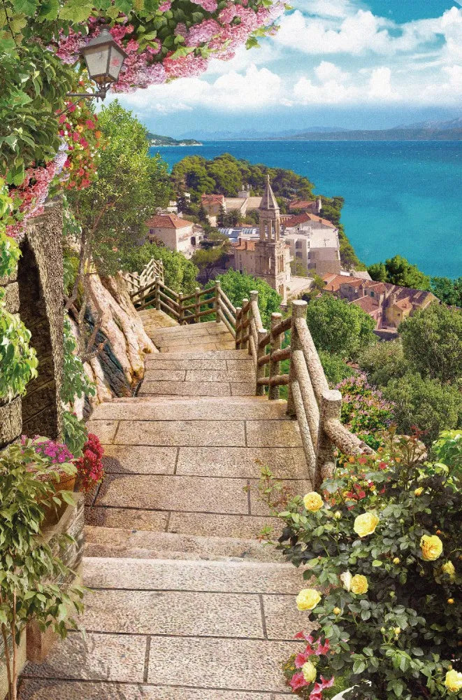 Stairs to the sea