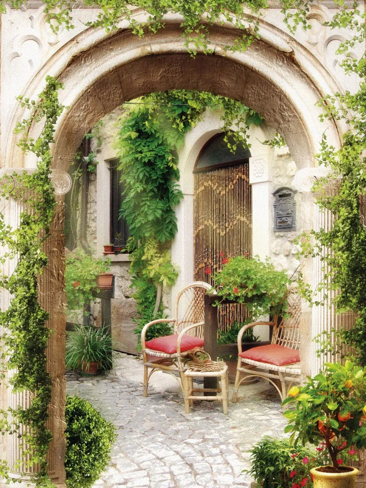 Patio in Spain
