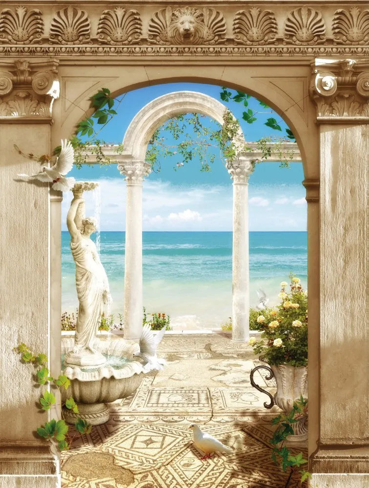 Arch at the sea
