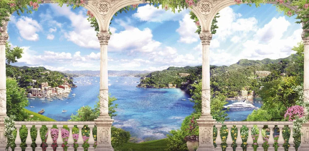 Terrace by the sea