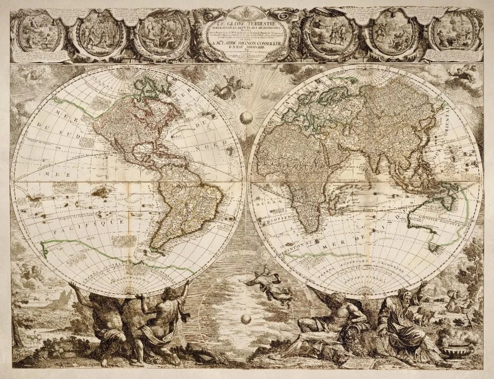 Vintage map