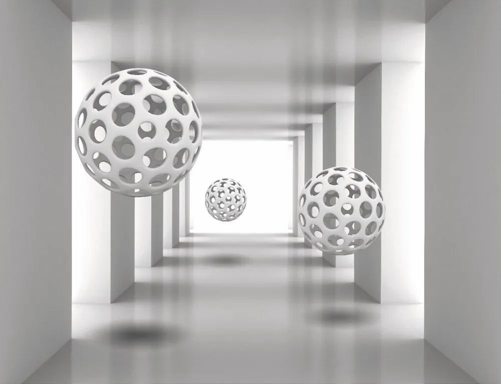 Spheres and columns 3D