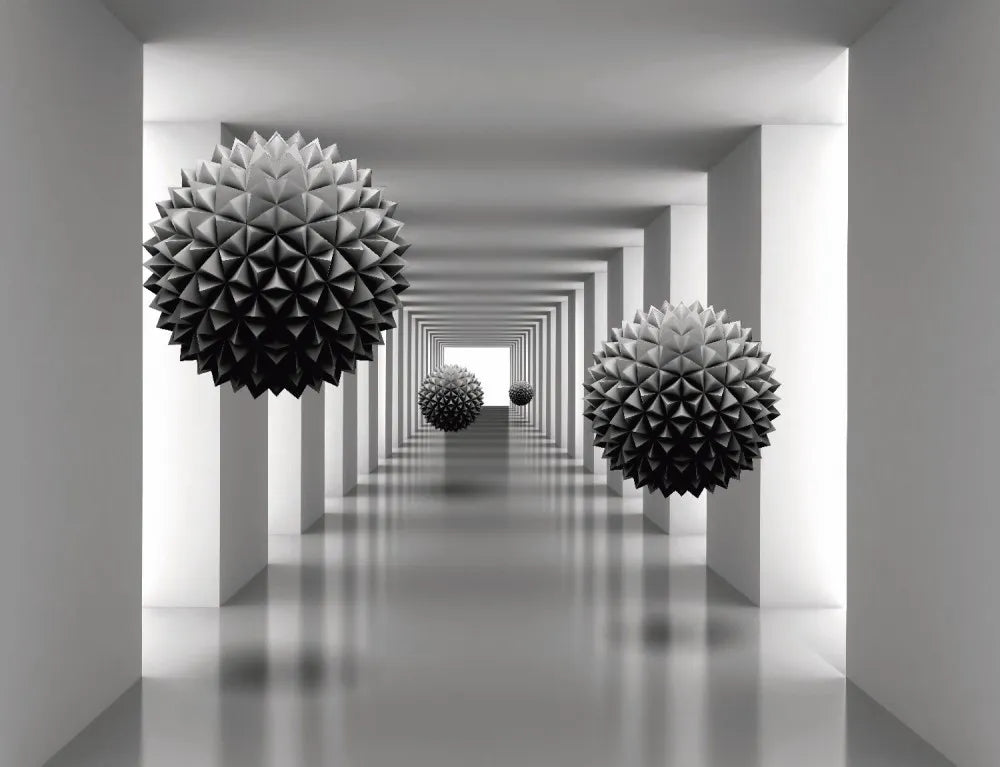 Spheres and columns 3D
