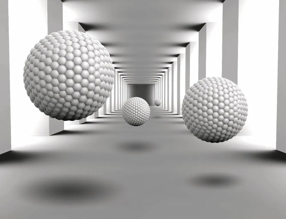 Spheres and columns 3D