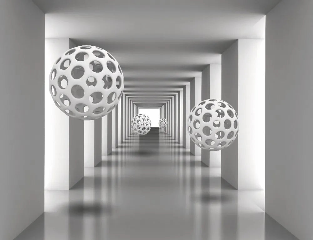 Spheres and columns 3D