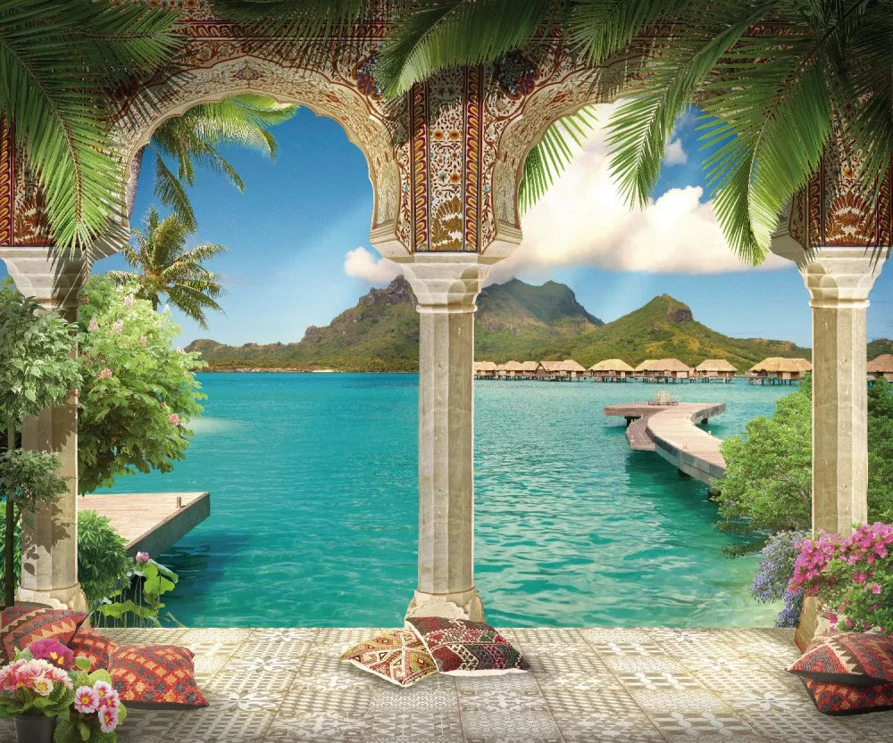 Arch at the sea