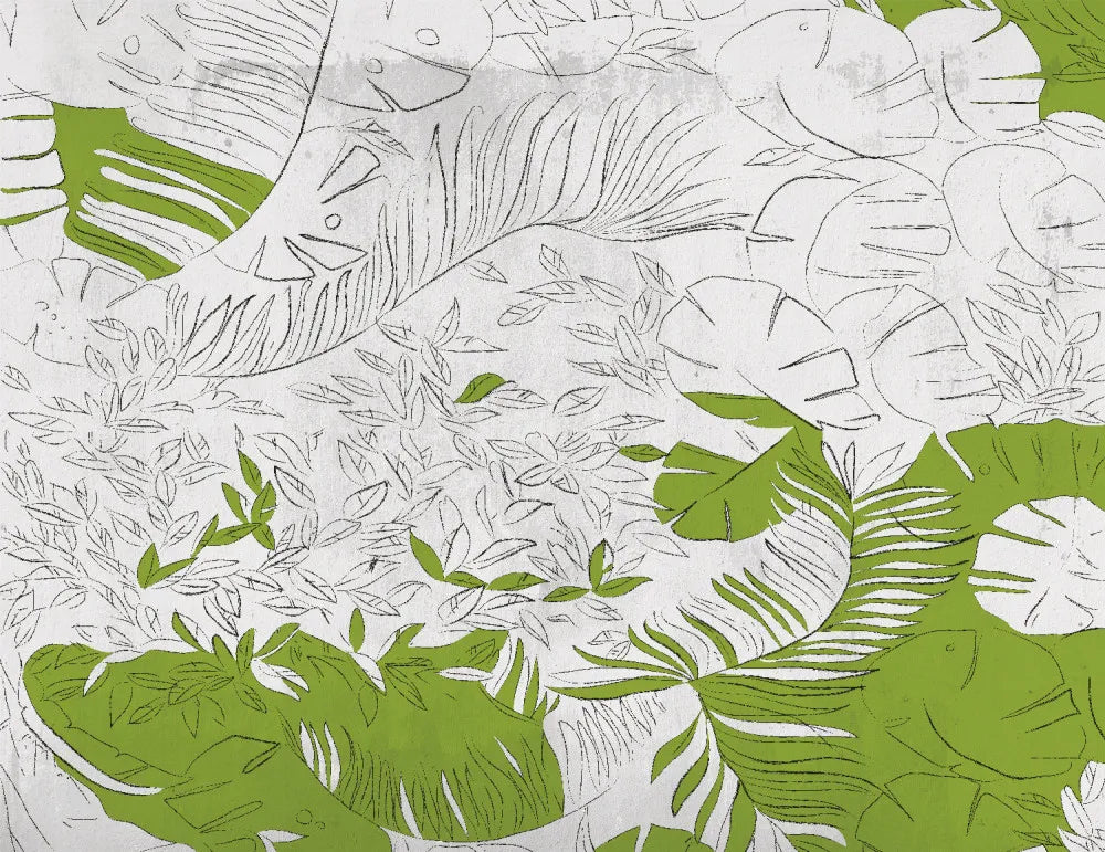 Palm leaves