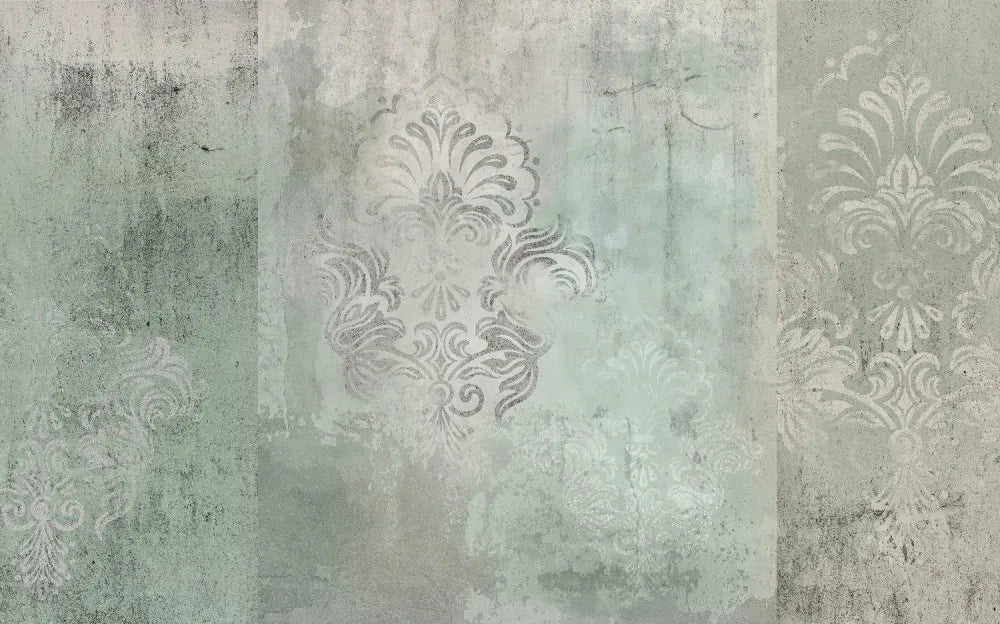 The patterns on the wall