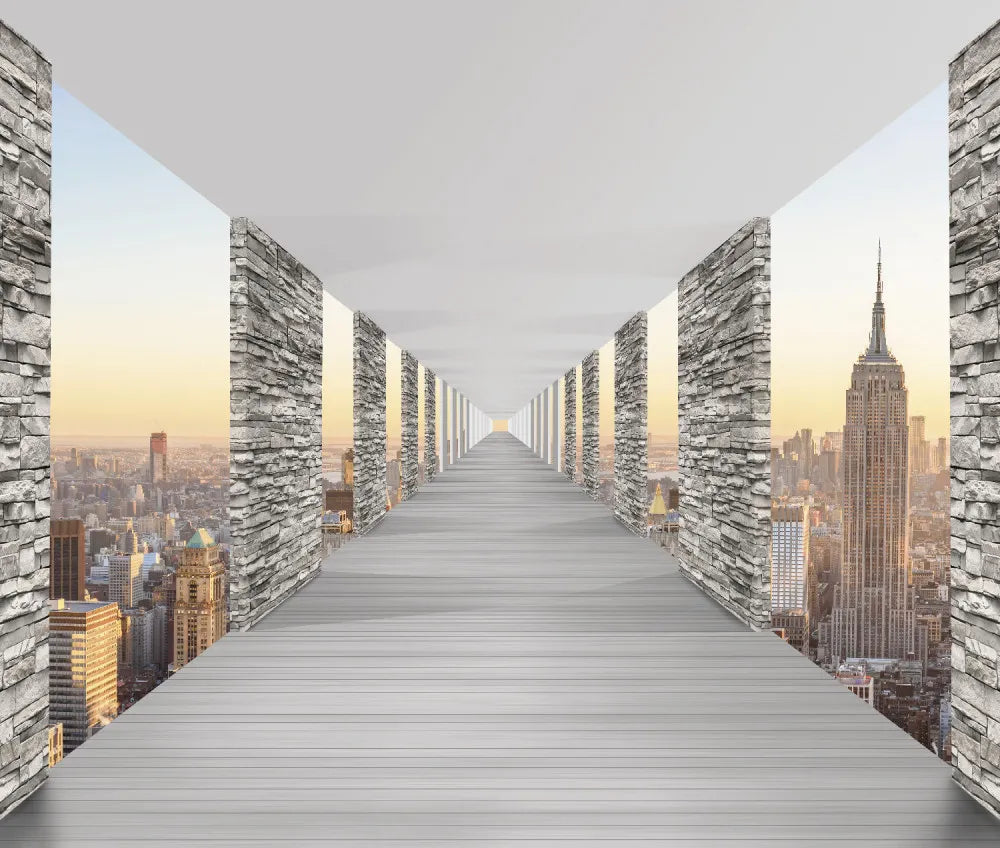 The tunnel over the city