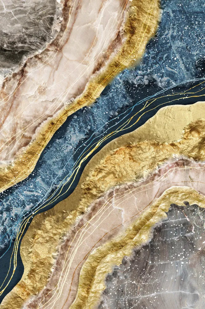 Marble and gold