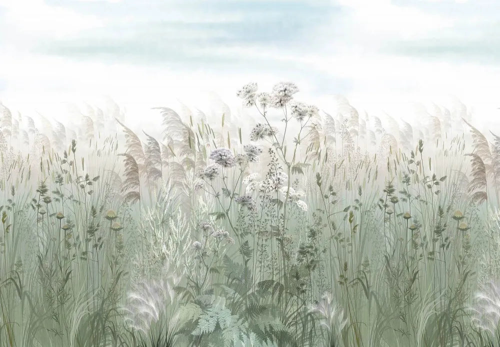 Wild flowers drawing