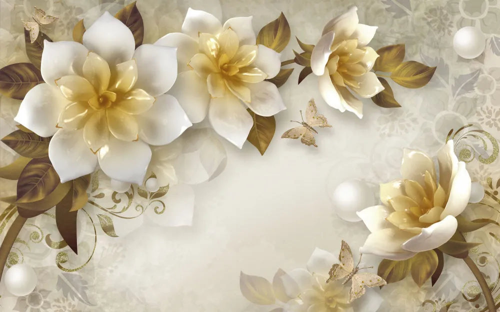 Bulk flowers and pearls
