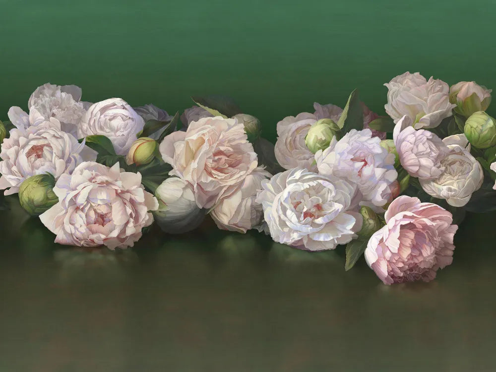 Peonies scenic