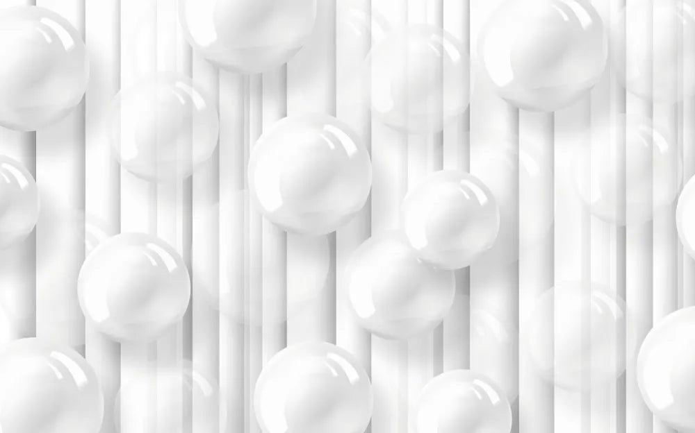 Bubbles on textured background