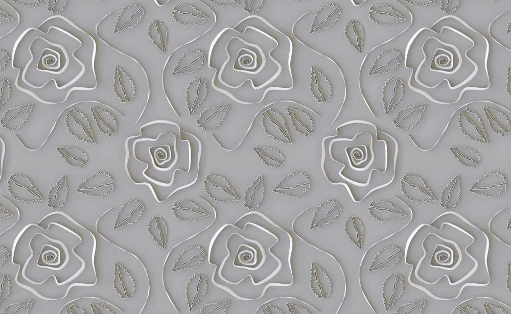 Flowers 3D pattern