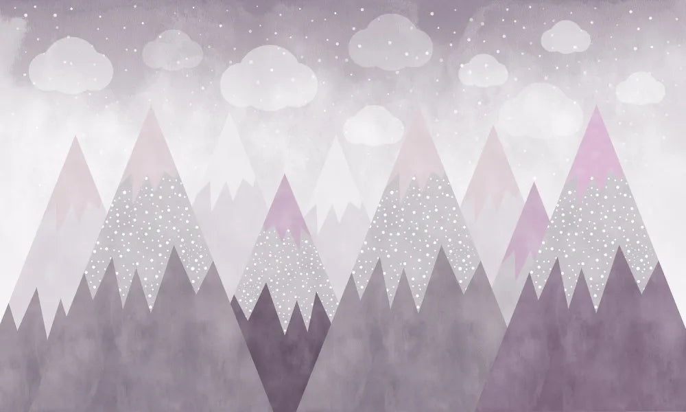 Mountains and clouds