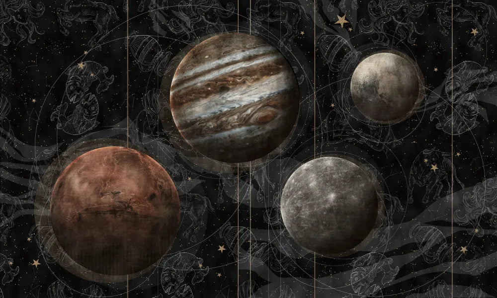 Planets and constellations