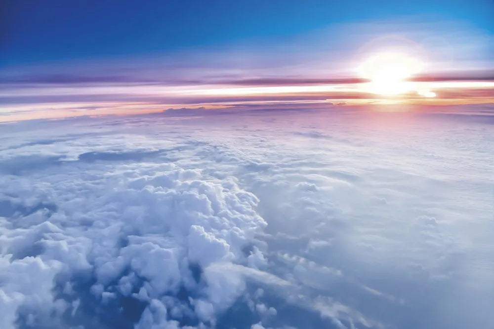 Above the clouds