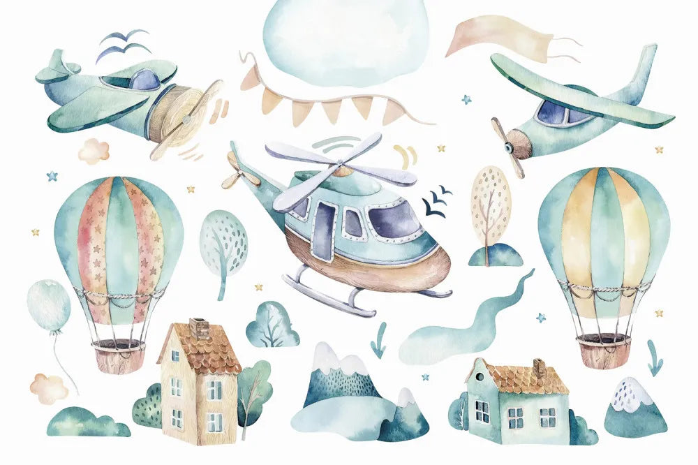 Planes and balloons