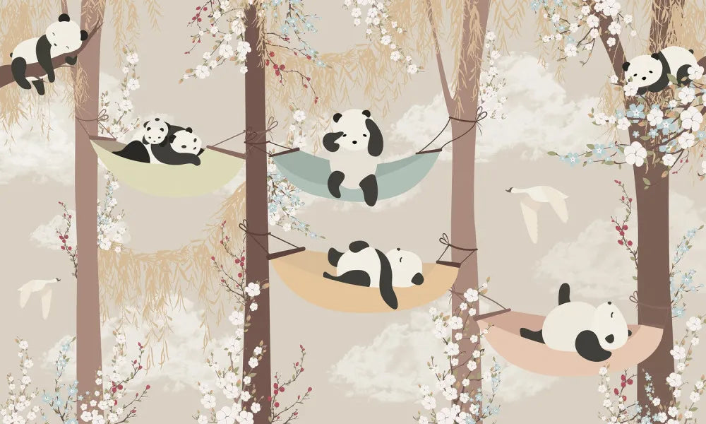 Pandas drawn