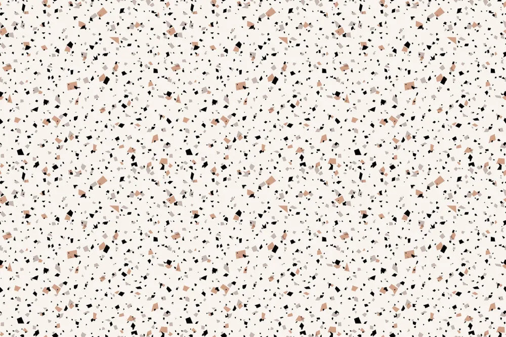 Mosaic on the white stone