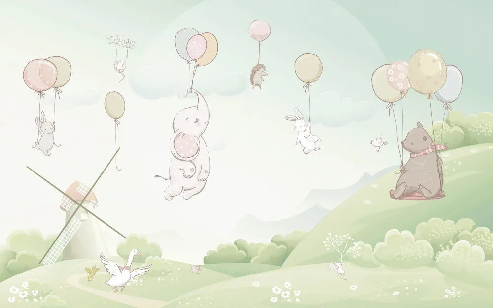 Animals with balls
