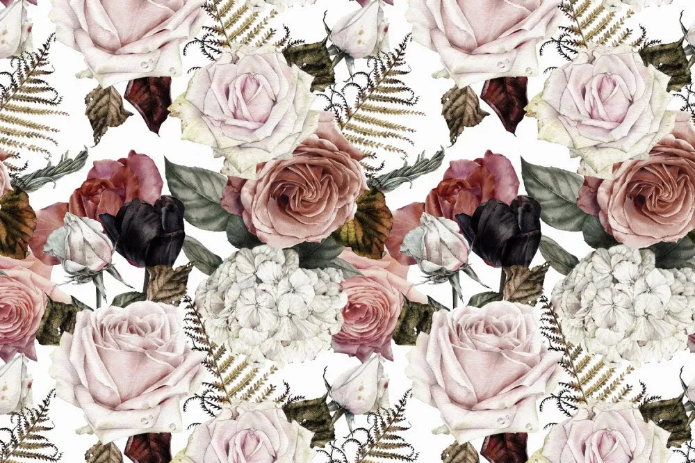 Delicate floral pattern