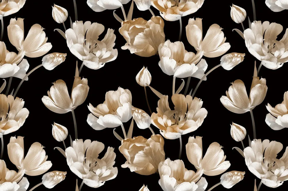 Golden tulips