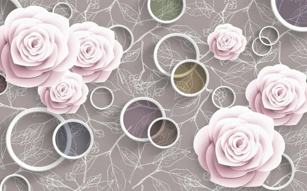 Gentle blooming roses