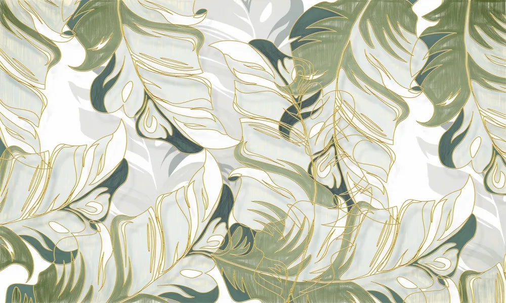 A riot of green leaves