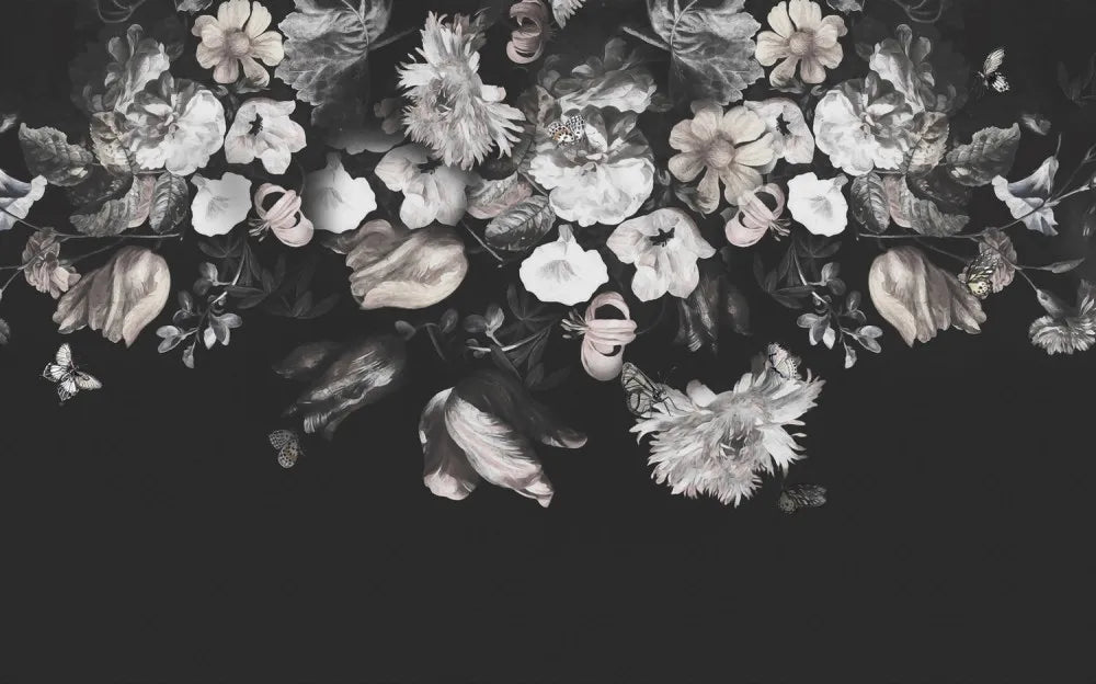 A riot of flowers in the garden