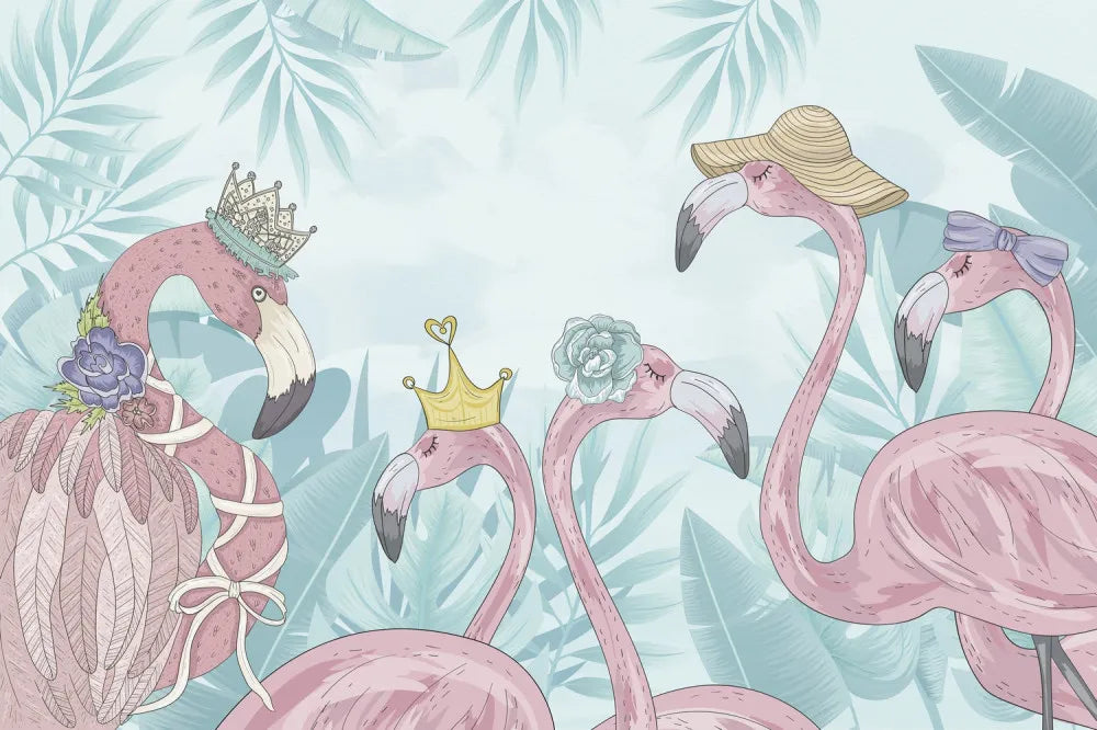 Beautiful flamingos