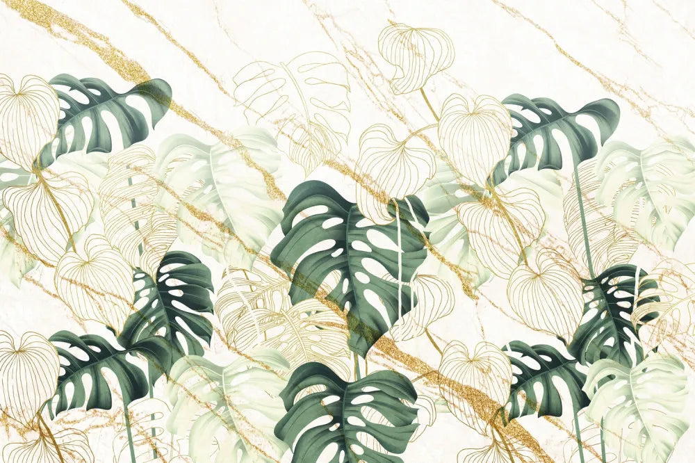 Rainforest leaves